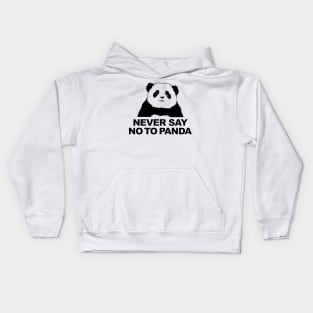 Never Say No To Panda Kids Hoodie